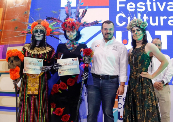 Reconoce rector el talento y creatividad de los estudiantes de la UAT