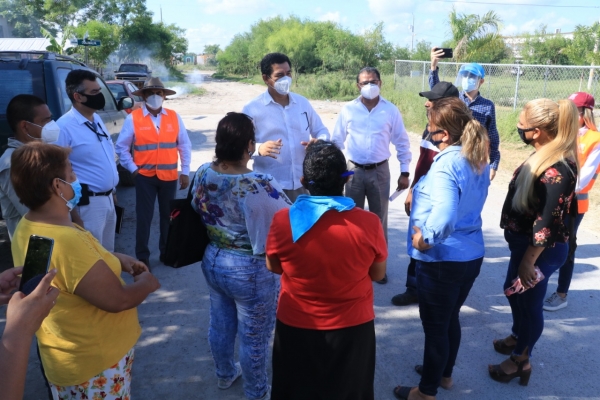 Supervisa Mario L&oacute;pez nuevas obras en colonias  populares