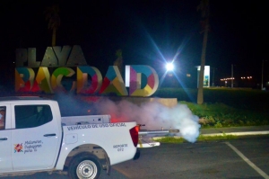 Contin&uacute;a Gobierno de Matamoros con acciones de fumigaci&oacute;n