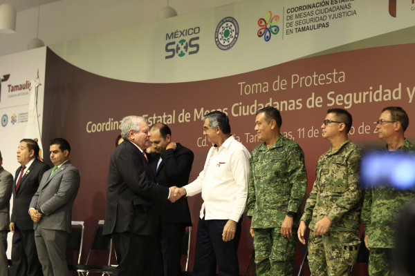 Tamaulipas, ejemplo de &eacute;xito; abajo de la media nacional en todos los delitos: coordinador de Mesas Ciudadanas de Seguridad y Justicia