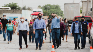 Realiza Gobernador Francisco Cabeza de Vaca supervisi&oacute;n de obras en proceso en Reynosa